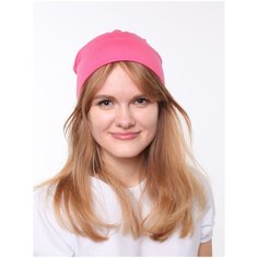 Шапка бини ANRU, размер Универсальный, розовый