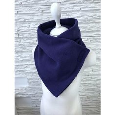 Шарф Maru,74х24 см, one size, фиолетовый