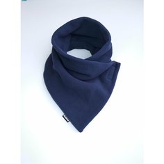 Шарф Maru,74, one size, синий