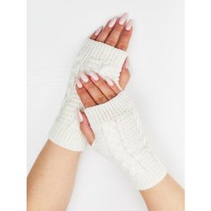 Митенки Untex, размер оne size, белый