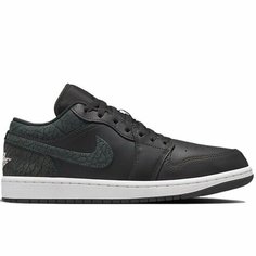 Кроссовки Jordan 1 Low, размер 43.5, чёрный