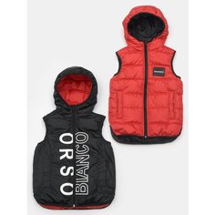 Жилет Orso Bianco, размер 152, красный/ черный