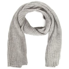 Шарф EMPORIO ARMANI,200х35 см, one size, серый