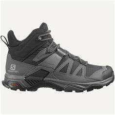 Ботинки Salomon X ULTRA 4 MID WIDE GTX, размер RU 42.5 UK 9 US 9.5, черный