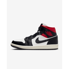Кроссовки NIKE Air Jordan, размер 8 US, black/gym red/sail