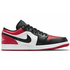 Кеды NIKE Air Jordan 1 Low, размер 8.5 US, красный/белый/черный