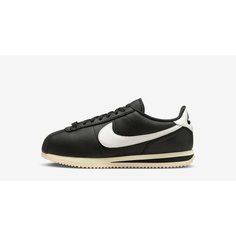 Кроссовки NIKE Cortez, размер 6.5 US, black/sail-alabaster