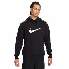 Худи NIKE, размер S, , черный/серый