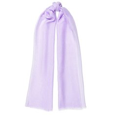 Палантин ELEGANZZA,185х90 см, лиловый