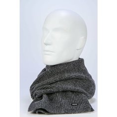 Шарф Oxygon,160х20 см, серый..