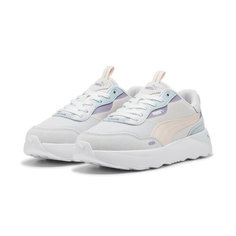 Кроссовки PUMA Runtamed, размер 6 UK, серебряный