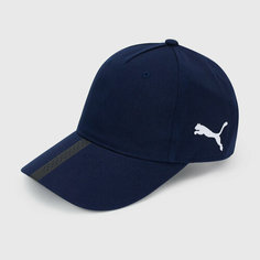 Бейсболка PUMA ESS Cap Jr,ESS Cap, размер Adult one size, темно-синий