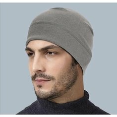 Шапка Yard Machines Лёгкая шапка на флисе размер 52-58, размер 52/58, серый