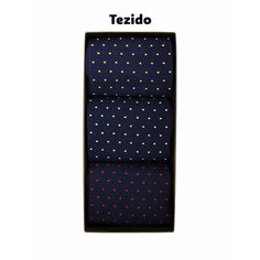 Носки Tezido, комплект, 3 пары, размер 41-46, синий