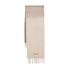 Шарф Jacquemus LEcharpe Moisson, one size, коричневый