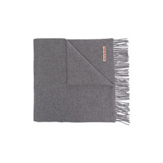 Шарф Acne Studios, one size, серый