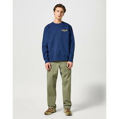 Свитшот Wrangler, размер L, , синий