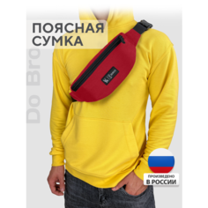 Сумка поясная DoBro, красный