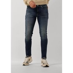 Джинсы зауженные Calvin Klein Jeans, размер 32/34, темно-синий