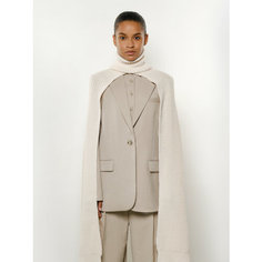 Шарф UNU, one size, белый