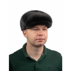 Бейсболка SeMi fur, размер 57, черный