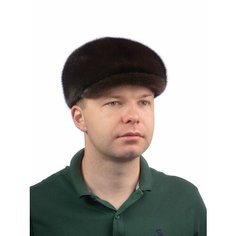 Бейсболка SeMi fur, размер 60, махагон
