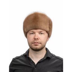 Шапка ушанка SeMi fur, размер 60, пастель