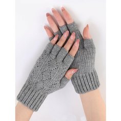 Митенки Untex, размер one size, серый