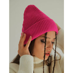 Шапка бини Vputi, размер 55-57, розовый