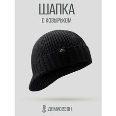 Шапка , размер 54/58, черный DB STY