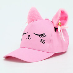 Бейсболка Overhat, размер 52-54, розовая