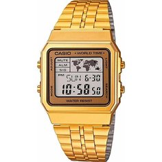 Наручные часы CASIO Collection, золотой/коричневый