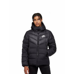 Пуховик NIKE M NSW DWN FILL WR JK HD, размер L, черный