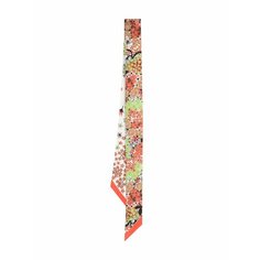 Шарф Longchamp Bandeau Collier de Fleurs, one size, серебристый