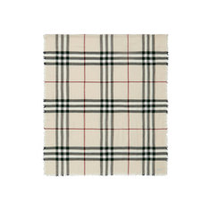 Шарф BURBERRY, one size, коричневый