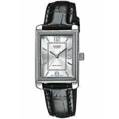 Наручные часы CASIO, серебряный, черный