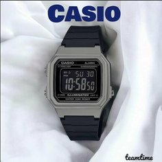 Наручные часы CASIO, серый, черный