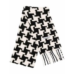 Шарф Acne Studios, one size, серебристый