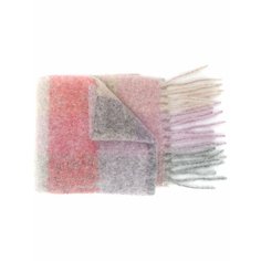 Шарф Acne Studios, one size, коричневый