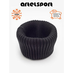 Снуд ARTEL,20х22 см, черный Артель