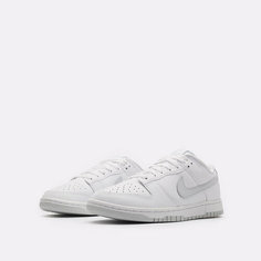 Кроссовки NIKE Dunk Low Retro, размер 9 US 42.5EUR 27 CM, белый