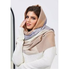 Палантин Cashmere, коричневый / бежевый