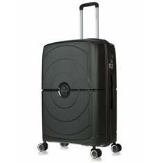 Чемодан Lcase Doha, 88 л, размер L, темно-серый