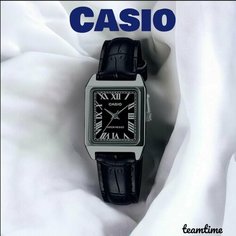 Наручные часы CASIO, черный, белый