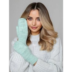 Варежки INVERNO, размер универсальный, мятный