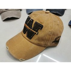 Бейсболка мужская W, размер 55-61, желтый/коричневый M Trend