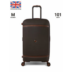 Чемодан IT Luggage, 101 л, размер M, кофейный