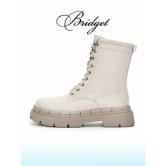 Ботинки берцы Bridget, размер 38, серый