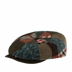 Кепка STETSON, размер XL, коричневый/серый