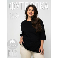 Футболка Impresa, размер 68-70, черный